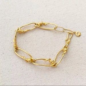 Brand new - 925 sterling silver handmade wire bracelet | waterproof gift ideas